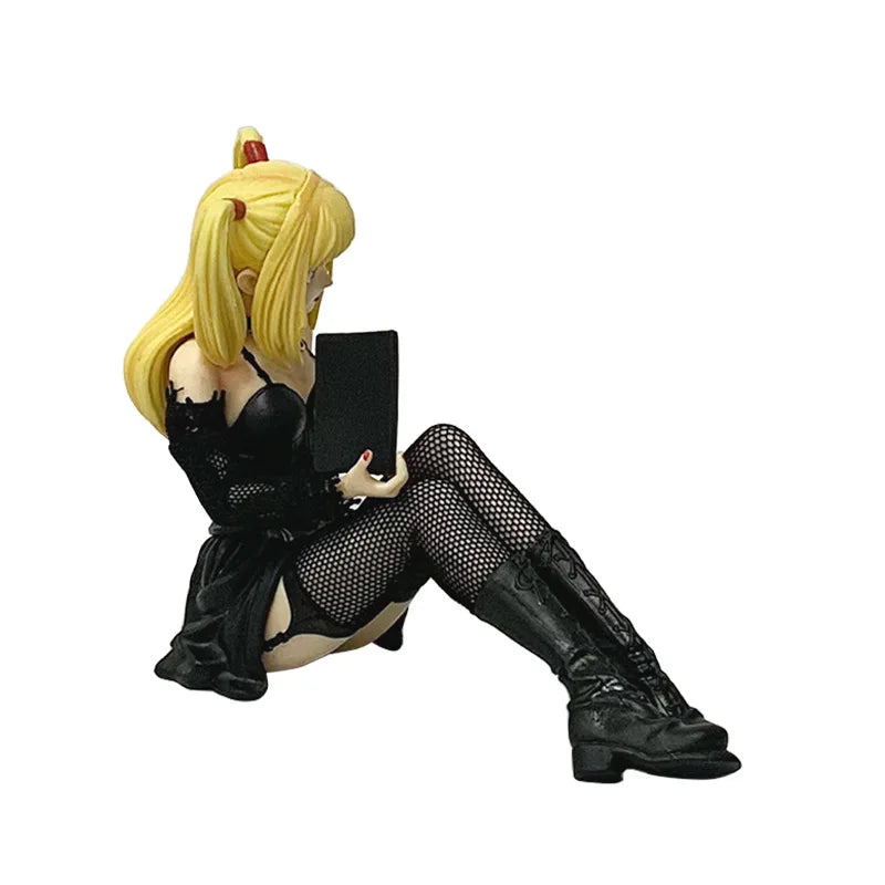 Anime Death Note L, Misa Amane, and Light Yagami PVC figurines, 10–16cm collectible desktop decoration