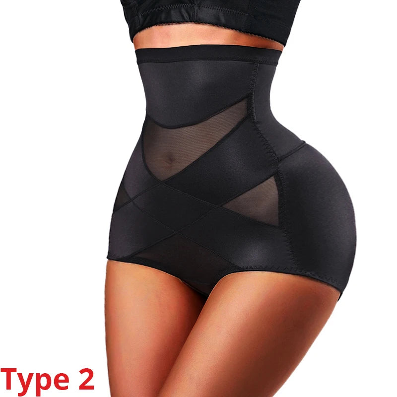 CXZD women’s high waist trainer body shaper panties for tummy and belly control in slimming shapewear design
