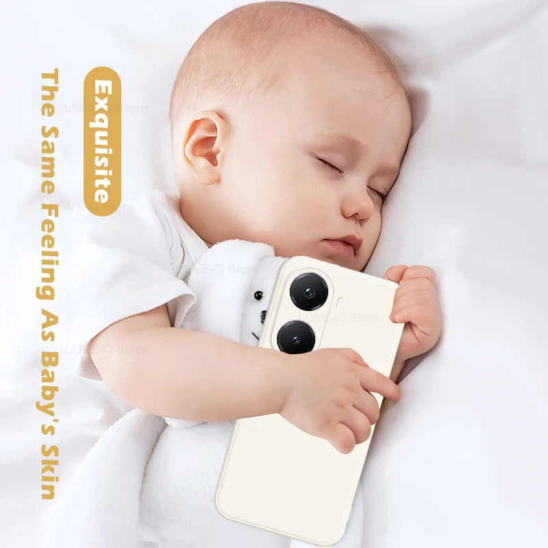 Poco X7 X8 Pro Max liquid silicone shockproof phone case in a sleek protective cover design