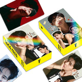 BTS V Lomo Cards Collection with 30 high-quality photocards, K-culture merchandise by HSF Marketplace