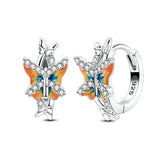 Hypoallergenic CZ zircon hoop earrings in 925 sterling silver, HSF Marketplace jewelry