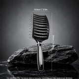 Hair Brush Hair Comb Detangling Hair Brush Bristle&Nylon Women Wet Massage Comb Curly Hairdressing Salon Styling Tools