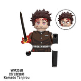 Demon Slayer action figure building bricks blind box collectible by HSF Marketplace