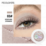 3-piece Galaxy Light white pearl shimmer eyeshadow palette with glitter and bright highlight shades by HSF Marketplace