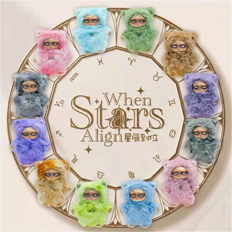 Sleepless Grumpipi V3 Stars Align blind box plush doll pendant keychain by HSF Marketplace