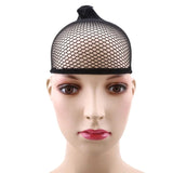 Black Mesh Wig Cap Net, Closed End Hair Mesh Net, Liner Weaving Caps for Women, Men, Kids, Wig Caps for Halloween, Cosplay