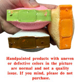 Squishy Crunchy Toast Bread Squeeze Fidget Toy Homemade Soft Toast Stress Ball ASMR Sensory Anti Stress Toy Gift for Adult