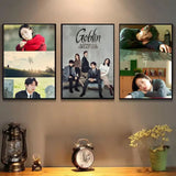 Goblin Korean drama poster canvas art for home decor, featuring K-culture design