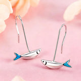 925 sterling silver jade drop earrings for women, elegant dangling jewelry design