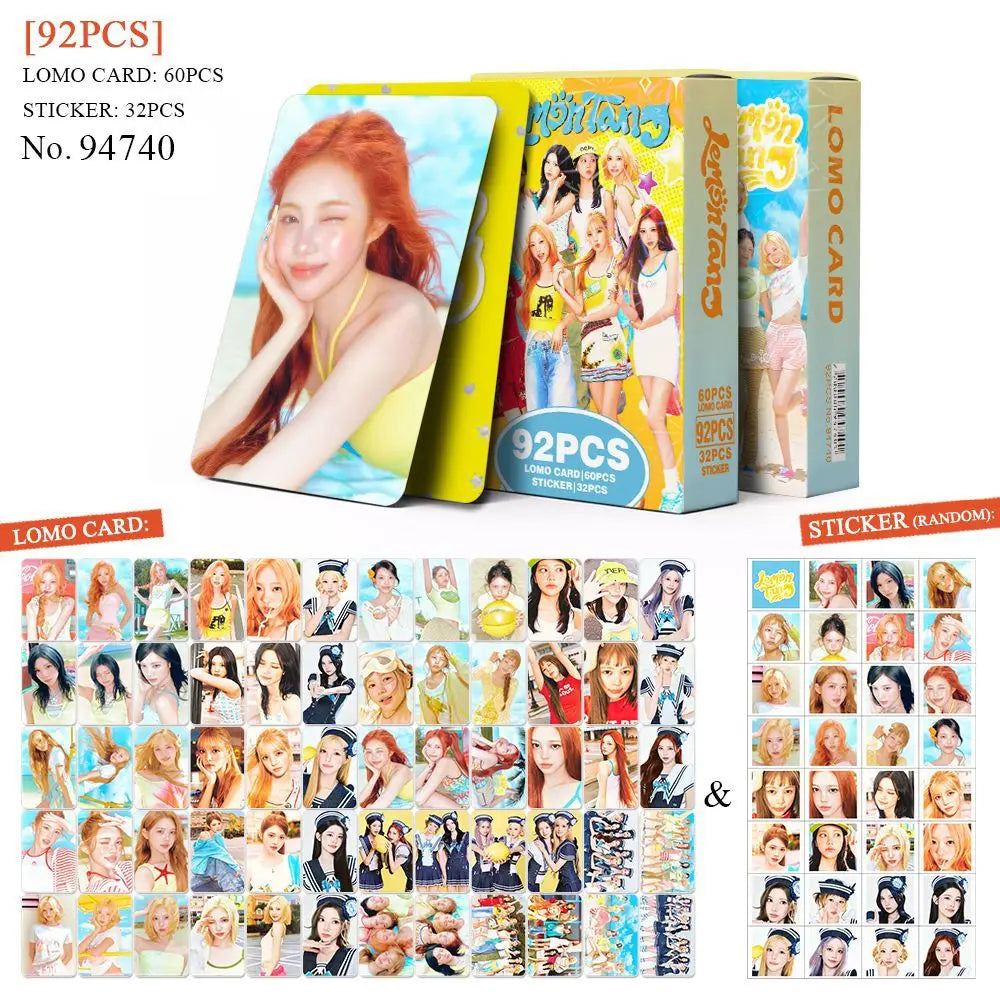 KPOP Hearts2Hearts LOMO photo cards for fans and collectors, HSF Marketplace K-culture merch