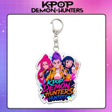 Kpop Demon Hunters acrylic keychain by HSF Marketplace, unique anime-inspired K-Culture accessory