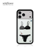 Wildflower shockproof phone case for iPhone 12 to 18 Pro Max by HSF Marketplace
