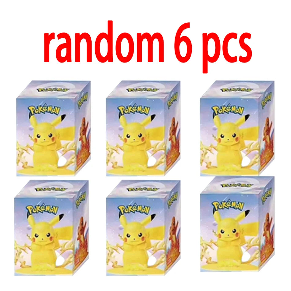 Pokémon Pikachu action dolls blind box collectible figures, 12 patterns for desktop decoration