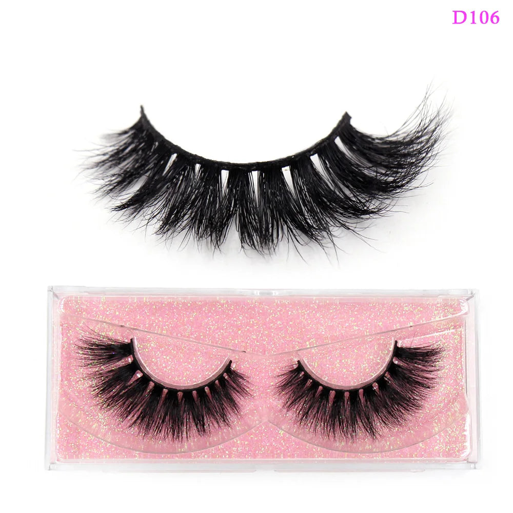 3D mink false eyelashes by HSF Marketplace, soft reusable extensions for a natural look