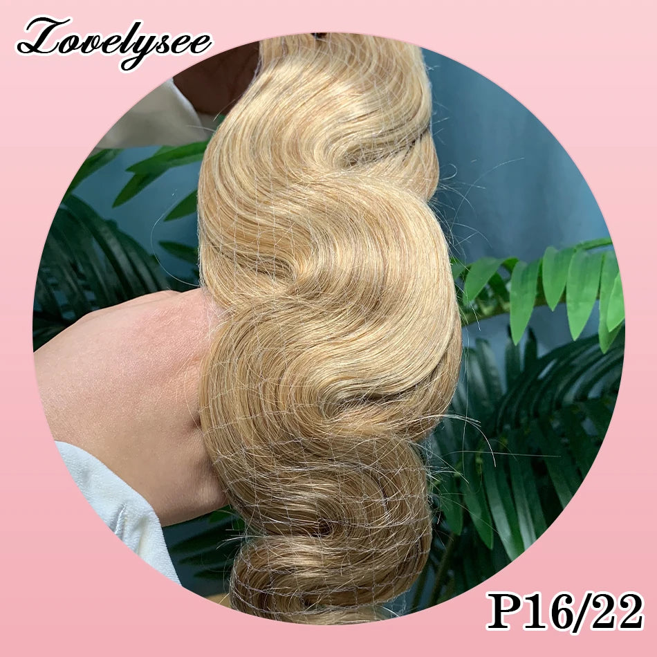 HSF Marketplace Brazilian human hair body wave drawstring wrap-around ponytail extension in natural black strands
