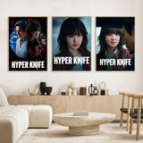 Korean drama H-Hyper Knife poster wall decor, featuring the H-Hyper Knife title design by HSF Marketplace