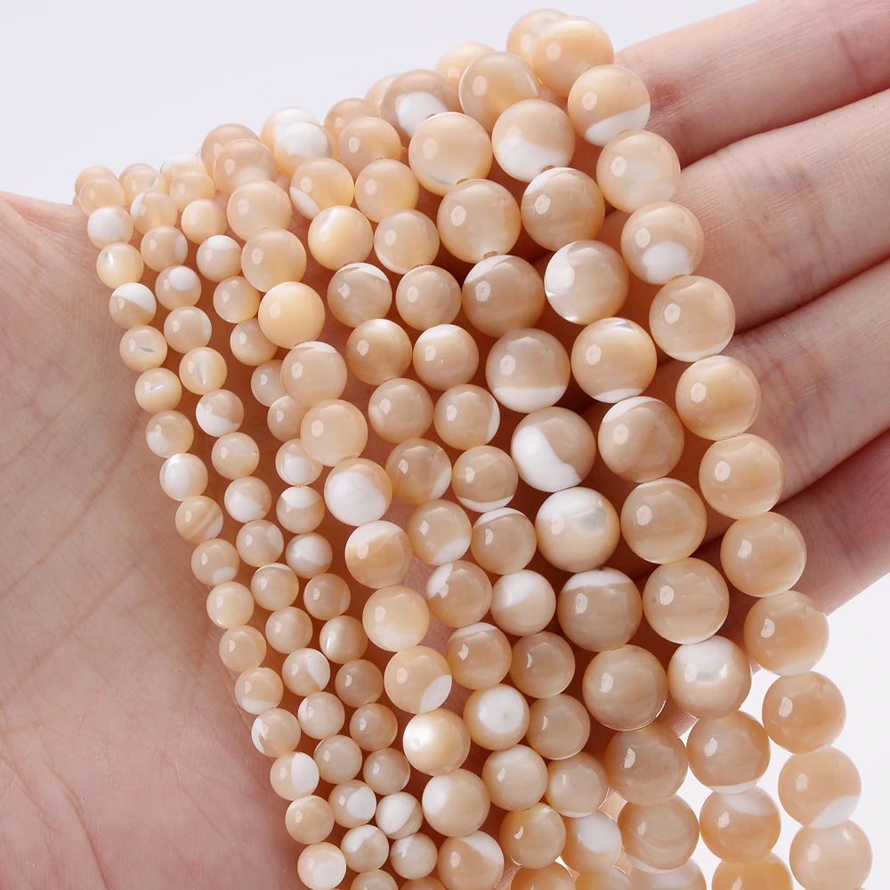 Natural freshwater shell pearl beads for jewelry making, HSF Marketplace hair styling tools