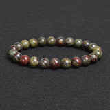 Genuine Natural Stone Bracelet Apatite Lapis Lazuli Agate Crystal Tiger Eye High Quality Gem Beads Bracelet Homme Jewelry Bangle