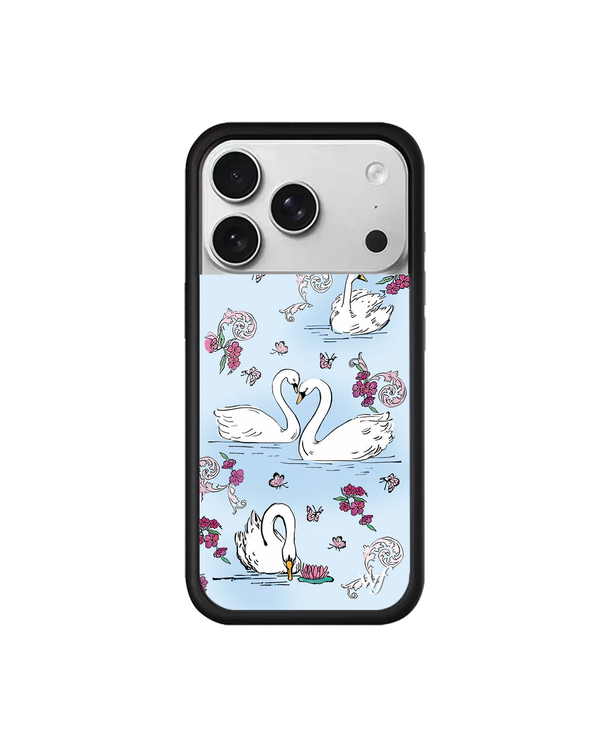 Wildflower strawberry phone case by HSF Marketplace for iPhone 16, 15, 14, and 13
