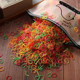 Children's Rubber Bands Small Disposable Leather Covers Tie Headbands Girl Hair Accessories Korean Hairst High Elasticity