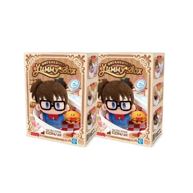 Detective Conan Yummy Box blind box plush doll collectible figure desktop ornament by LDCX