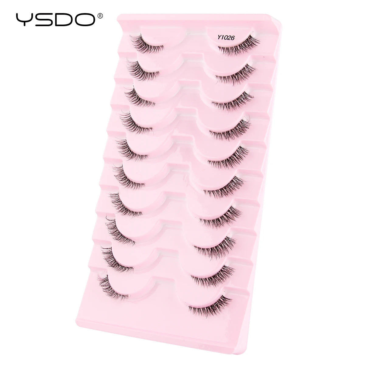 Natural half false eyelashes by HSF Marketplace, 5 or 10 pairs for effortless beauty