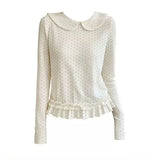 Women's kawaii Y2K Japanese-style long sleeve T-shirt by HSF Marketplace