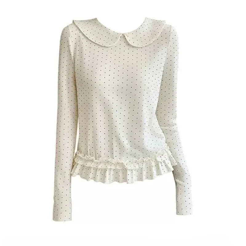 Women's kawaii Y2K Japanese-style long sleeve T-shirt by HSF Marketplace