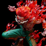 25cm Naruto Might Guy action figure, luminous PVC anime figurine statue for desk display
