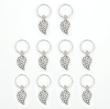 Silver star pearl hair braid dreadlock beads, 10-pack hair styling accessories by HSF Marketplace