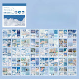 Washi paper stickers for scrapbooking, 40 aesthetic K-culture designs by HSF Marketplace