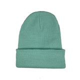 Women's HSF knitted winter beanie hat in a soft, unisex style, available in 24 colors