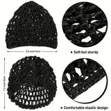 Handmade thick thread crochet hair cap for wig and sleep protection by HSF Marketplace