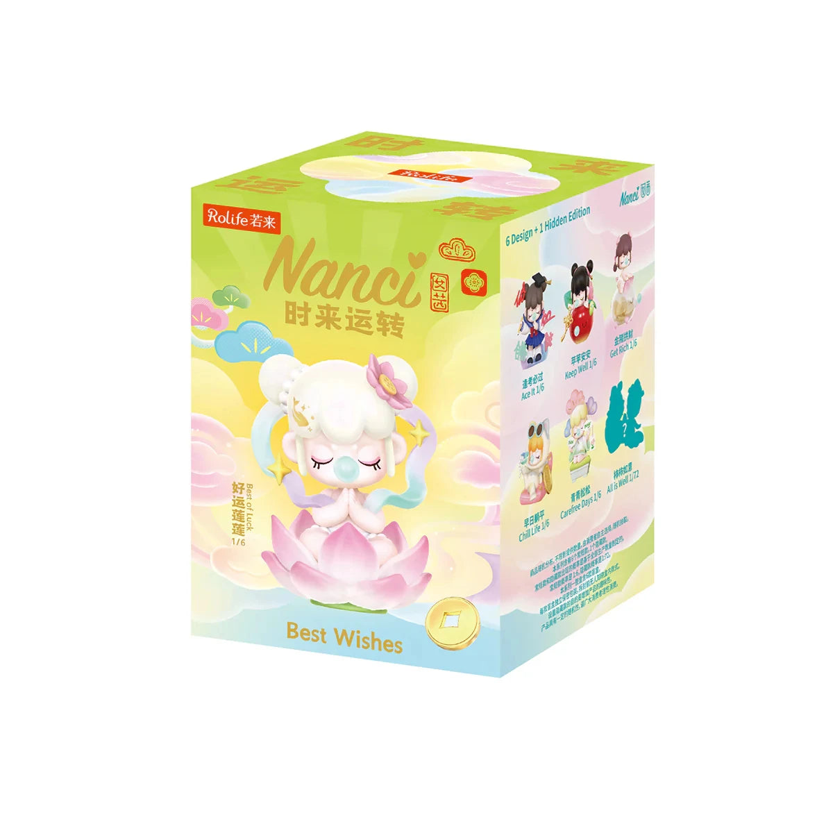 Rolife Nanci's Best Wishes blind box collectible action figure doll toy in surprise packaging