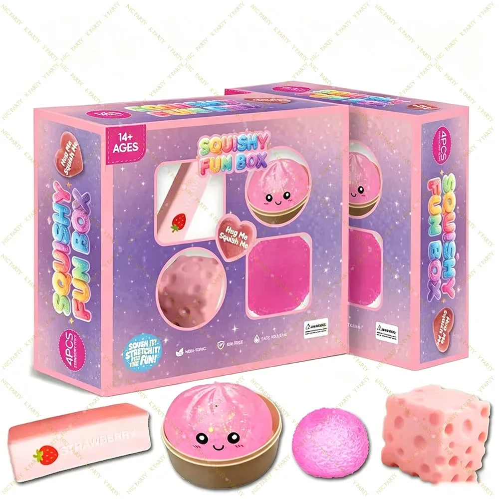 Mystery Dumpling Squishy Countdown Calendar sensory toy collection by HSF Marketplace