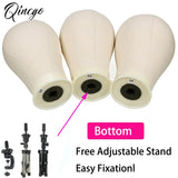 Wig Stand Tripod & Canvas Block Wig Head Adjustable Hairdresser Training Head Stand Set For Wig Display Styling Salon Home Used