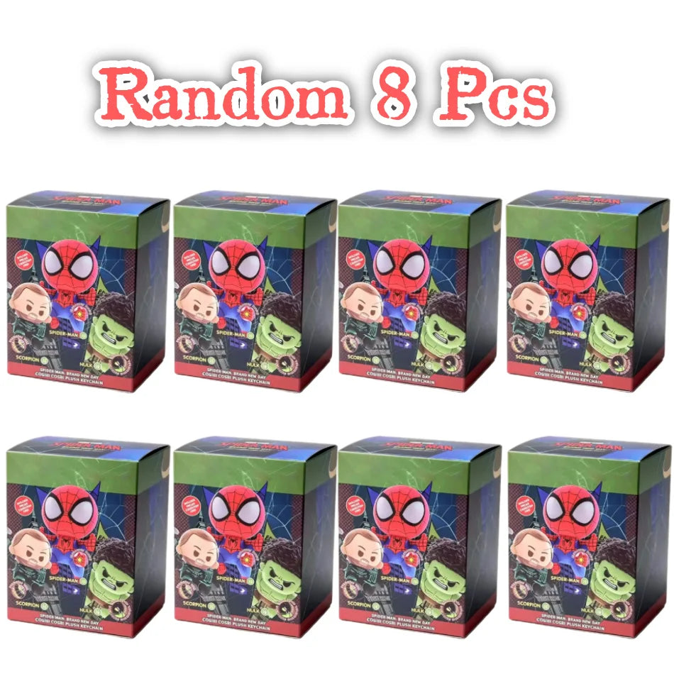 Marvel Spider-Man Brand New Day COSBI plush keychain blind box stuffed figure pendant collectible toy