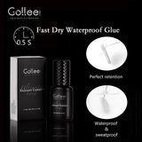 Gollee 0.5s Fast Dry Lash Extension Glue Professional Lash Adhesive Lasting 6-8 Weeks Waterproof Grafting Eyelash Super Bonder