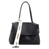 Large capacity women's tote bag with high-quality PU leather, stylish shoulder handbag with luxury design and fashionable details.