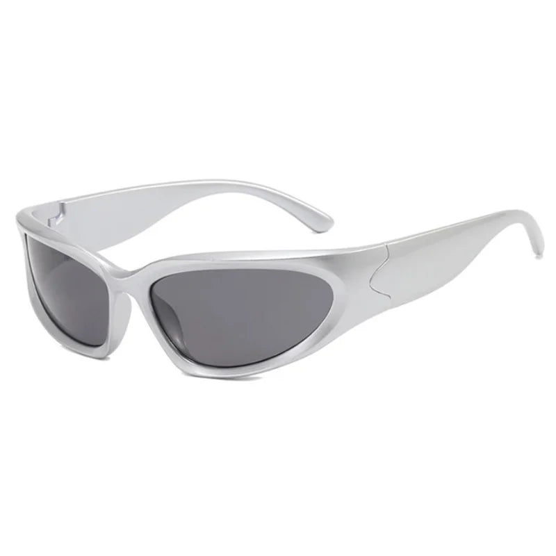 Vintage square HSF Marketplace sunglasses for women, featuring retro fashion frames and tinted lenses