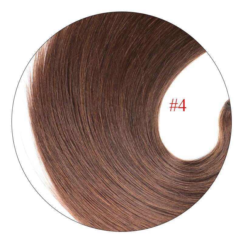 Doreen clip-in ponytail hair extension, 100% Remy human hair wrap ponytail piece in natural style