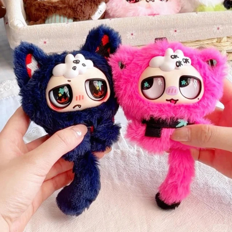 KIWAWA Noisy Everyday cute plush pendant doll mystery box keychain anime figure in collectible packaging