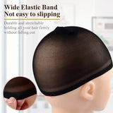 4-pack HSF Marketplace stocking wig caps for Halloween and cosplay hair styling