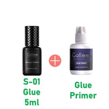 HSF Marketplace Gollee 0.5s eyelash extension glue bottle with professional waterproof eyelash adhesive for salon use
