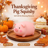 Cute pink pig squishy toy for stress relief and sensory fun by HSF Marketplace