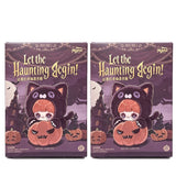 Maymei Let The Haunting Begin blind box vinyl plush keychain anime figure pendant in Halloween-themed packaging