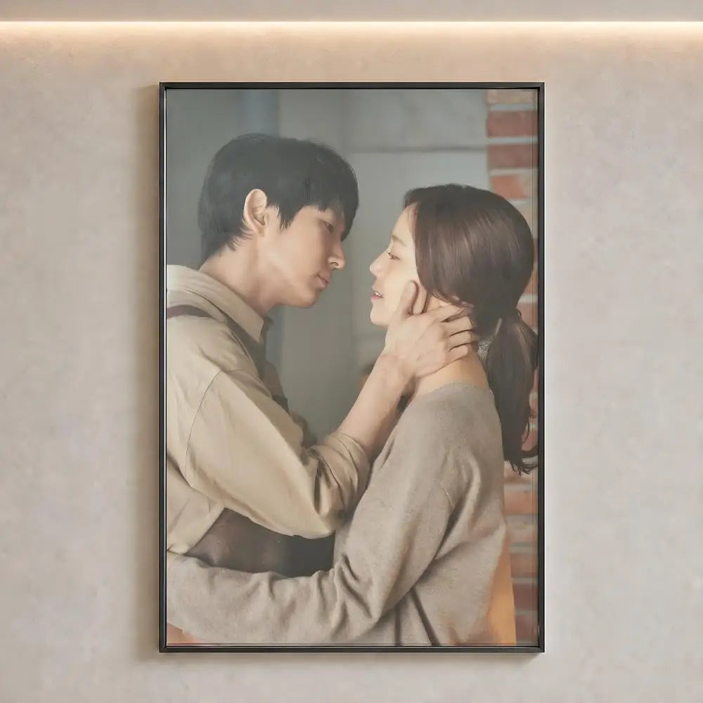 Korean thriller poster wall decor for Flower of Evil drama, featuring dramatic K-drama artwork