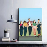 Korean anime-style Twenty Five Twenty One poster for home decor by HSF Marketplace