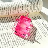Transparent Cube Axolotl Squishy Toy Maltose Jelly Salamander Fidget Squeeze Slow‑Rising Stress Relief Sensory Vent Toy