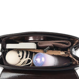 Elegant leather small handbag for women, HSF Marketplace shoulder bag with crossbody strap, stylish and high-quality designer purse.